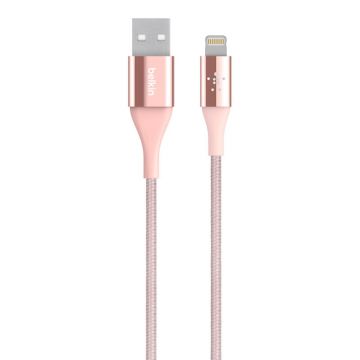 Belkin贝尔金凯夫拉数据线快充电线苹果iPhone12/11/11ProX8Plus6s7/ipad DuraTek™ Lightning 线缆F8J207bt04