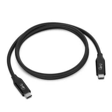 Belkin贝尔金USB4高速数据线雷电3typec双头PD100w快充8K高清显示INZ001bt0.8MBK