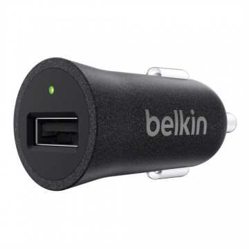 Belkin贝尔金2.4A手机通用车载充电器iPhoneX苹果7s8plusUSB快充F8M730bt