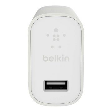 Belkin贝尔金室内通用USB快速充电器2.4安电源适配器F8M731yz