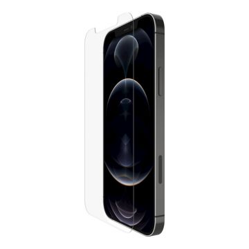 Belkin贝尔金苹果iPhone12系列 钢化玻璃抗菌防偷窥隐私膜防摔手机贴膜